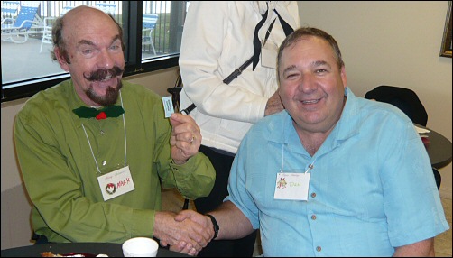 PC Winner Mark Kirschner with Dan Douglas