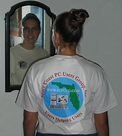 T-shirt with SCPCUG Logo